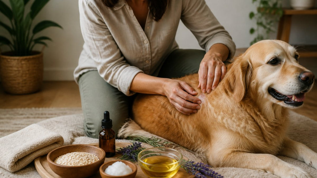 How to Soothe Dog Dry Skin Naturally: 7 Steps