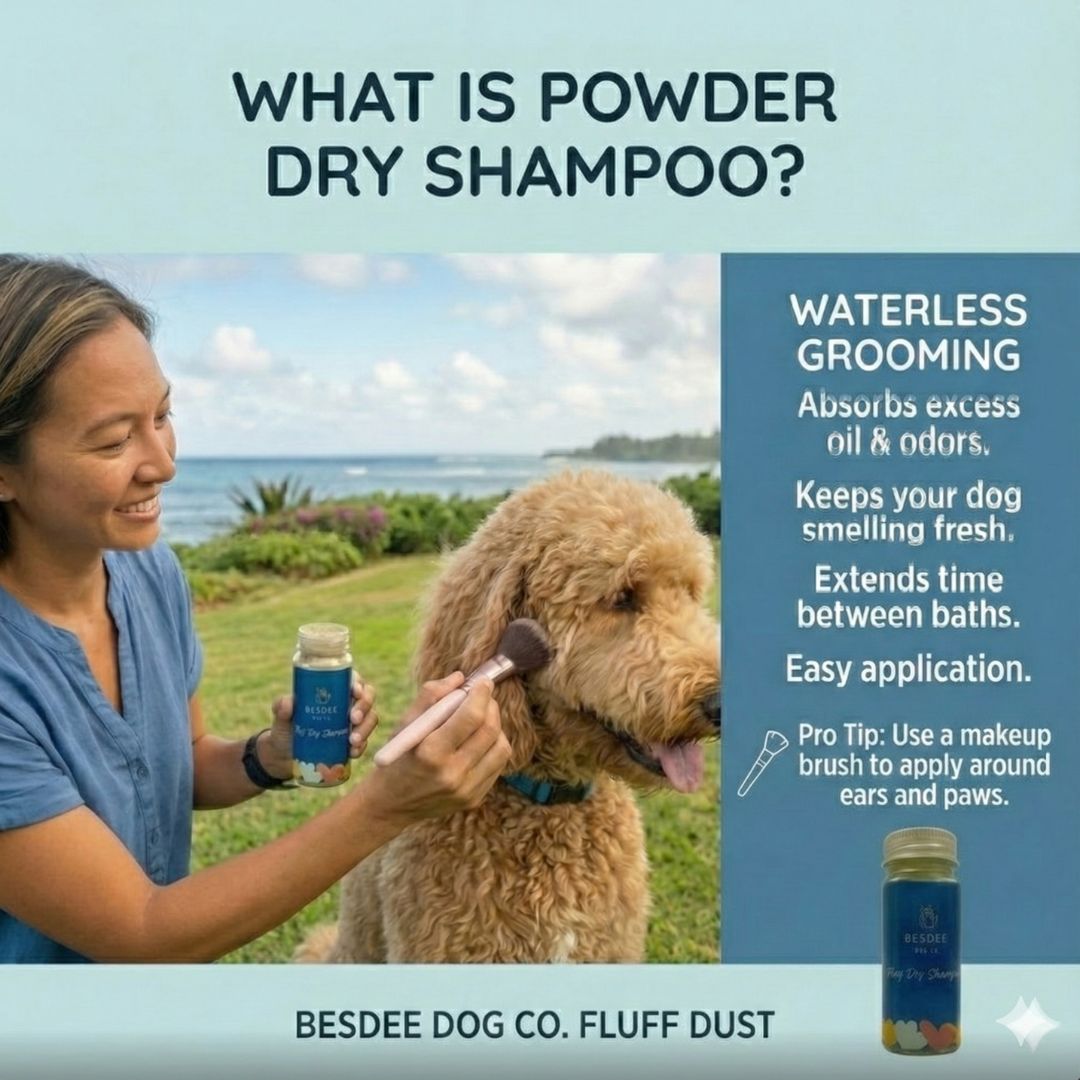 Fluff Dust – Dog Dry Shampoo